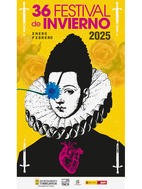 Cartel Festival de Invierno de Torrelavega. Teatro