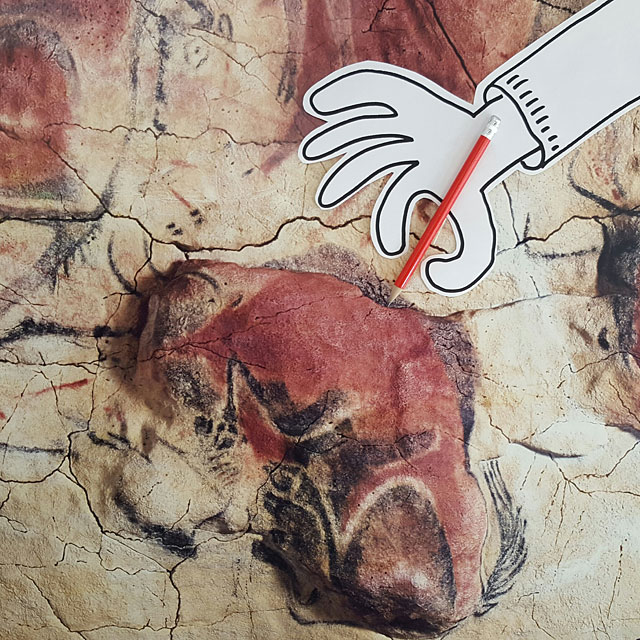 La Mano, no más en la Cueva de Altamira